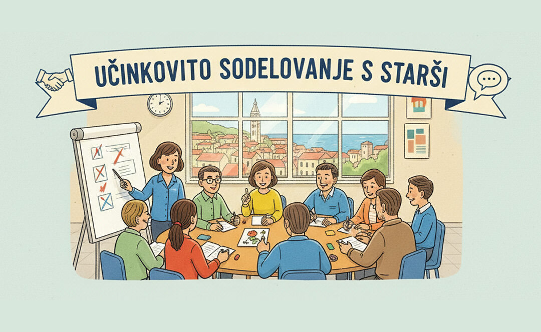 Vabilo na usposabljanje: UČINKOVITO SODELOVANJE S STRAŠI